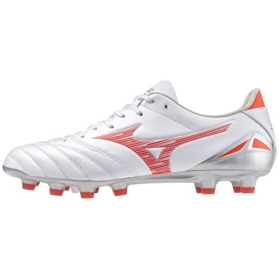 Zapatos De Fútbol Mizuno Morelia Neo IV Pro Mujer - Blancos / Rojos / Coral - Chile M740OQJBDR